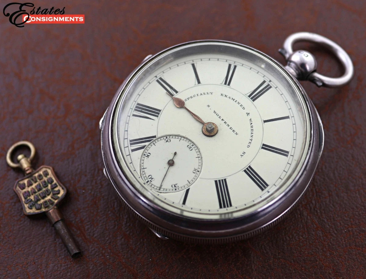Silver pocket top watches ebay
