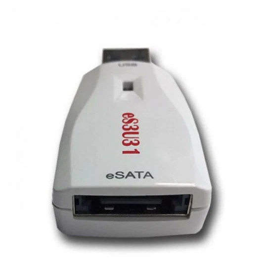 USB3.1/3.0 To ESATA (6Gb) Adapter,JMicron Chipset Port Multiplier, eS3U31 - Image 3 of 3