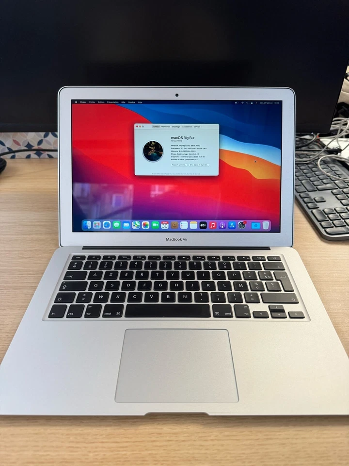 Apple MacBook Air 13" 2017 · i7 · 8GB · 128GB, photo 1 sur 4