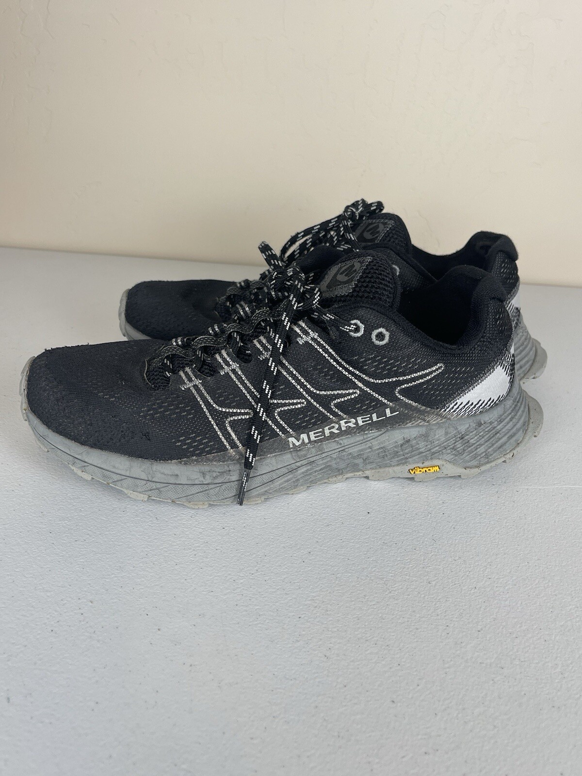 SAOLA Merrell scarpe da trail running donna nere suola Vibram US 9 5 J066820