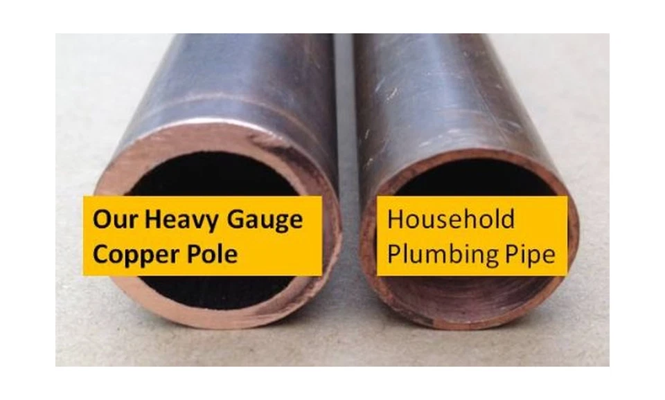 Escultura de viento de cobre cinético Stanwood Spinner de viento - Girador de 8 suerte Foto 4 de 4