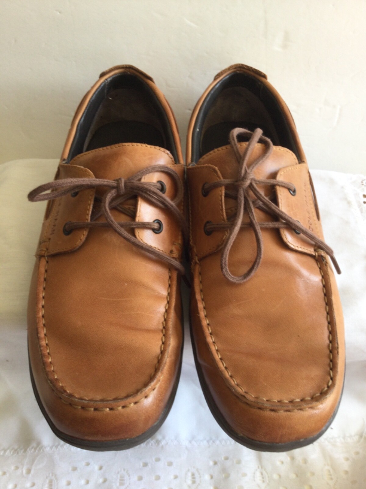 SAOLA Scarpe da uomo Cole Haan in pelle colore marrone taglia 9 5 M stringate