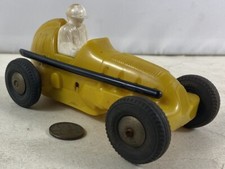 Vintage Friction 1940's Yellow Midge Sprint Race No Car No 11 Marx 5  