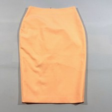 Elizabeth and James Womens Mango Stretch Pencil Split Skirt Sz 4