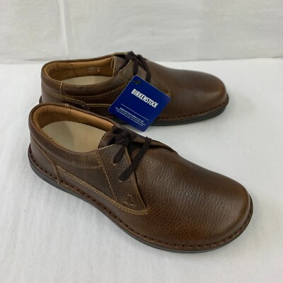 Birkenstock New w/o Box Memphis Dark Brown Natural Regular Narrow
