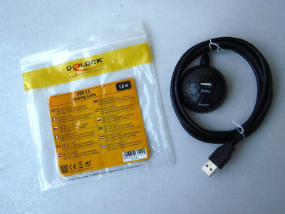 DeLOCK Adapter  1,8m USB 2.0 Dockingstation USB-Erweiterung USB-Anschluss Typ A