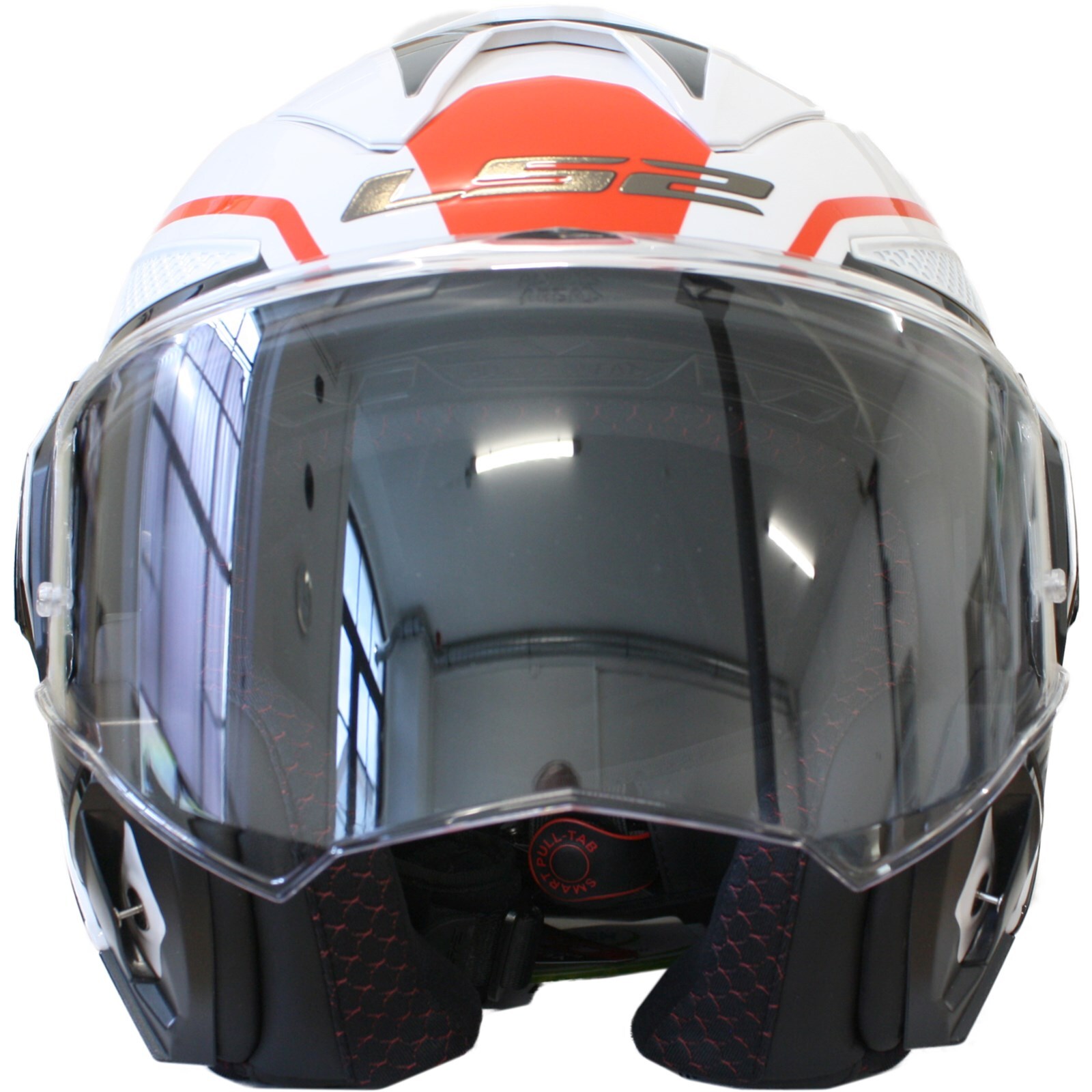 CASCO MOTO LS2 MODULAR FF901 ADVANT X METRYK NEGRO ARENA S 22-06