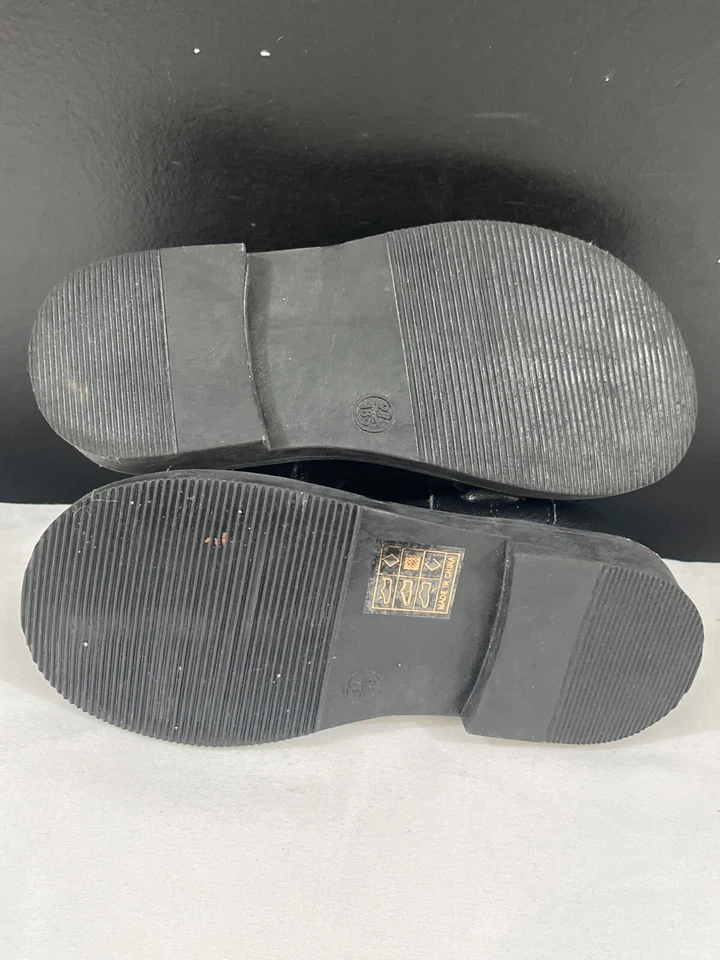 Baby Girl's Black Shoes/Booties Size 27 (10) SKU 5956 - Image 3 of 4