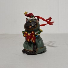 Cat Tree Ornament Holiday Hanging Christmas Feline Lover Collectible
