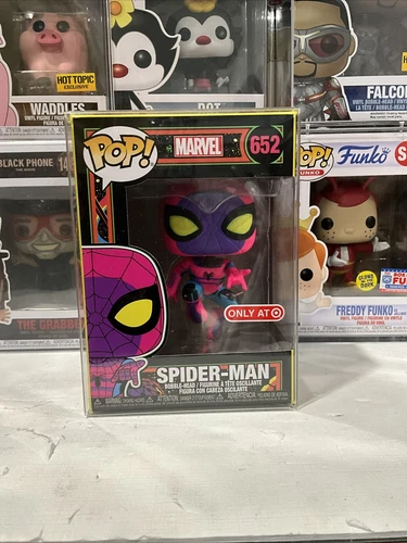 Funko Pop! Spider-Man #662 Target Black Light Exclusive