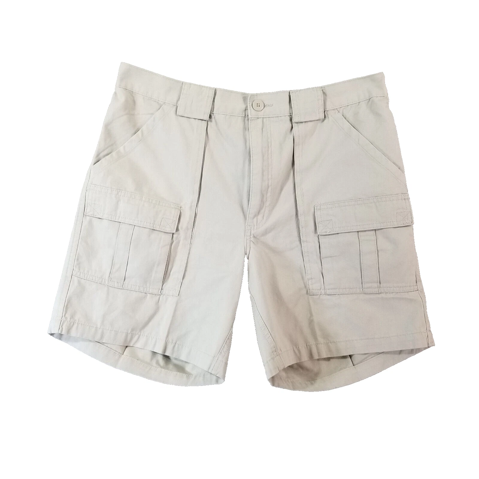Weekender cargo hiking shorts men's 38x7 beige comfort waist outdoor marine