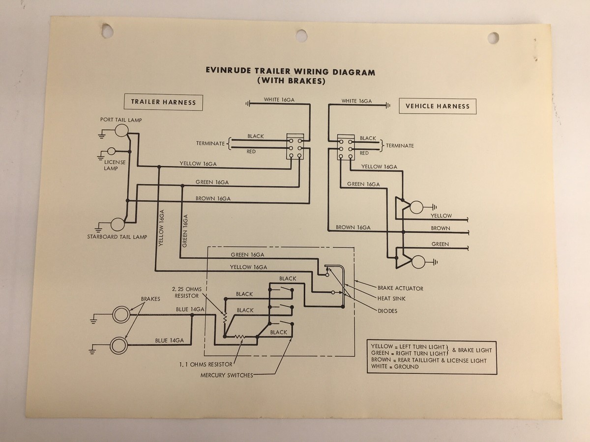 Electric Brake Wiring Diagram