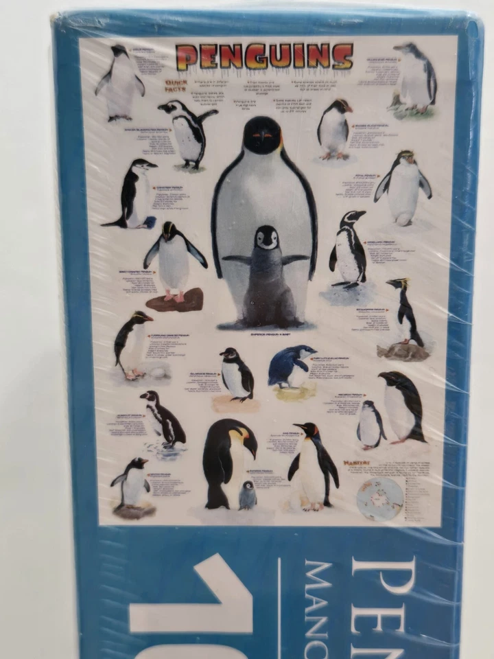 Eurographics Penguins 1000 pc Jigsaw Puzzle Sealed Box 19.25" x 26-5/8" - Image 2 of 4