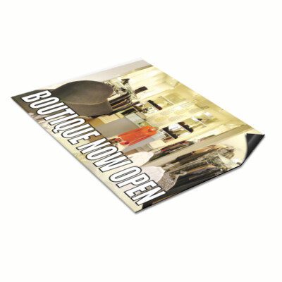 Car Magnet Set of 2 Boutique Now Open Advertising Printing Industrial Sign