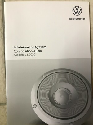 VW Infotainment- System  COMPOSITION AUDIO  2020 2021 Betriebsanleitung Handbuch