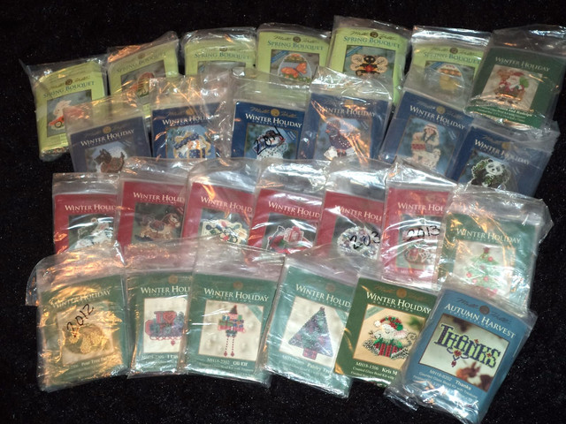  Mill Hill Counted Glass Beads Cross Stitch Kits CHOOSE! Spring, Autumn, Holiday