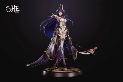 Raiden Shogun SHE Studio Resin Figurine Collectibles 1/6 34cm