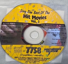 HIT MOVIES PERFORMER'S CHOICE SOUND CHOICE KARAOKE CDG LOT VA