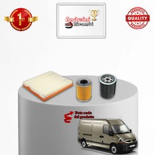 KIT TAGLIANDO 3 FILTRI RENAULT MASTER II 2.5 D 59KW 80CV DAL 1998 ->
