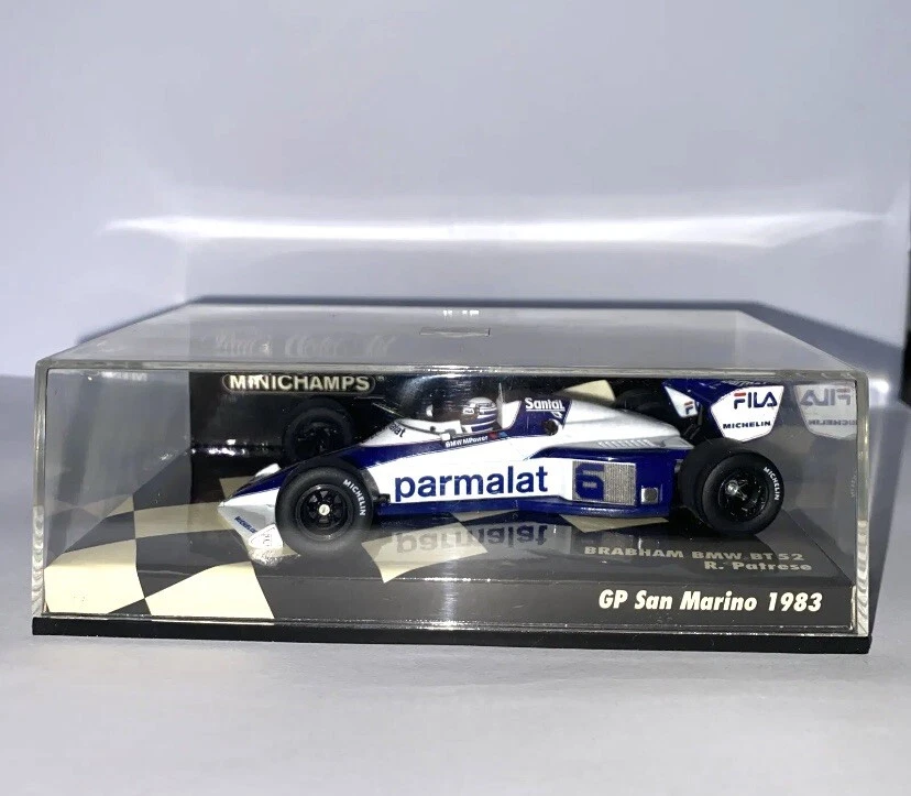 MINICHAMPS BRABHAM BMW /BT 52 - R.PATRESE GP S.MARINO- 1983 scala1/43 - Immagine 3 di 3