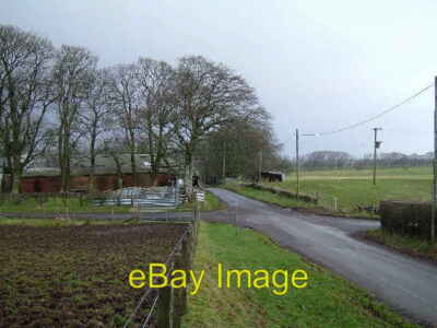 Photo 6x4 Crossroad at Skeoch Auldhouse Ardrochrig Road.Straight ahead to c2005