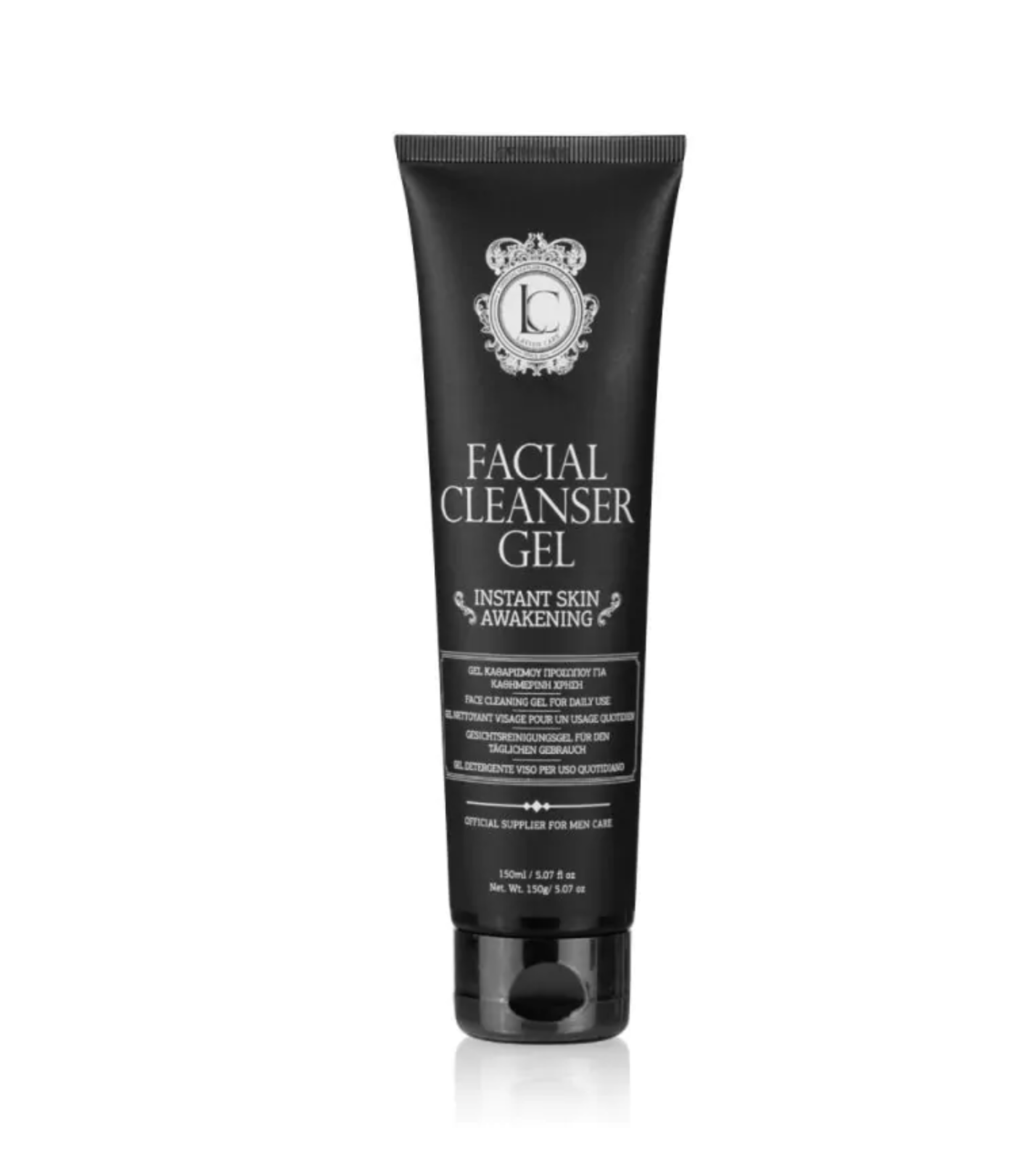 Lavish Care Facial Cleanser Gel Detergente Viso Uomo per Uso Quotidiano 150 ml