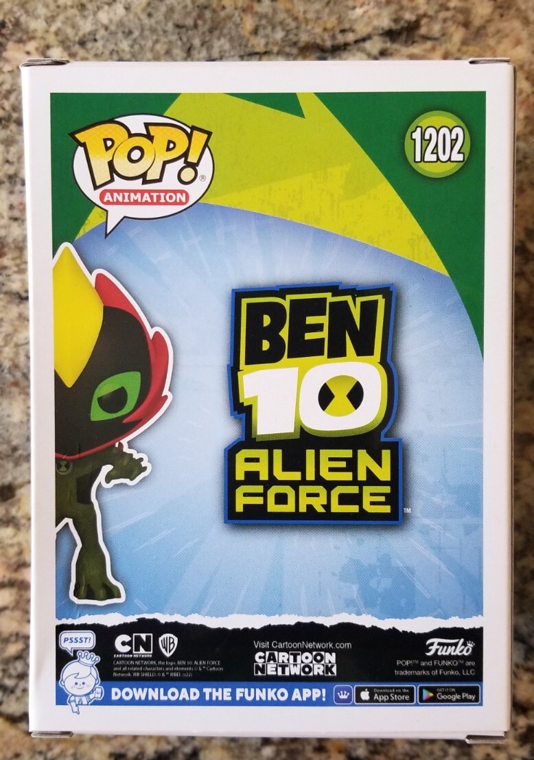 Funko Pop! Ben 10 Alien Force Swampfire #1202 NYCC 2022