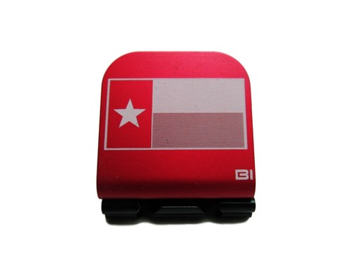 Texas Flag Laser Etched Aluminum Hat Clip Brim-it - Picture 3 of 9