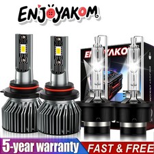 For Mazda 3 2004-2009 Hid 4pcs Csp Led Headlight Bulb Kit High Low Beam 26000lm