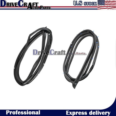 #ad #ad 2 Pces Rear Door Opening Weatherstrip Seal Rubber for ACCORD Sedan 1998 2002 $62.10