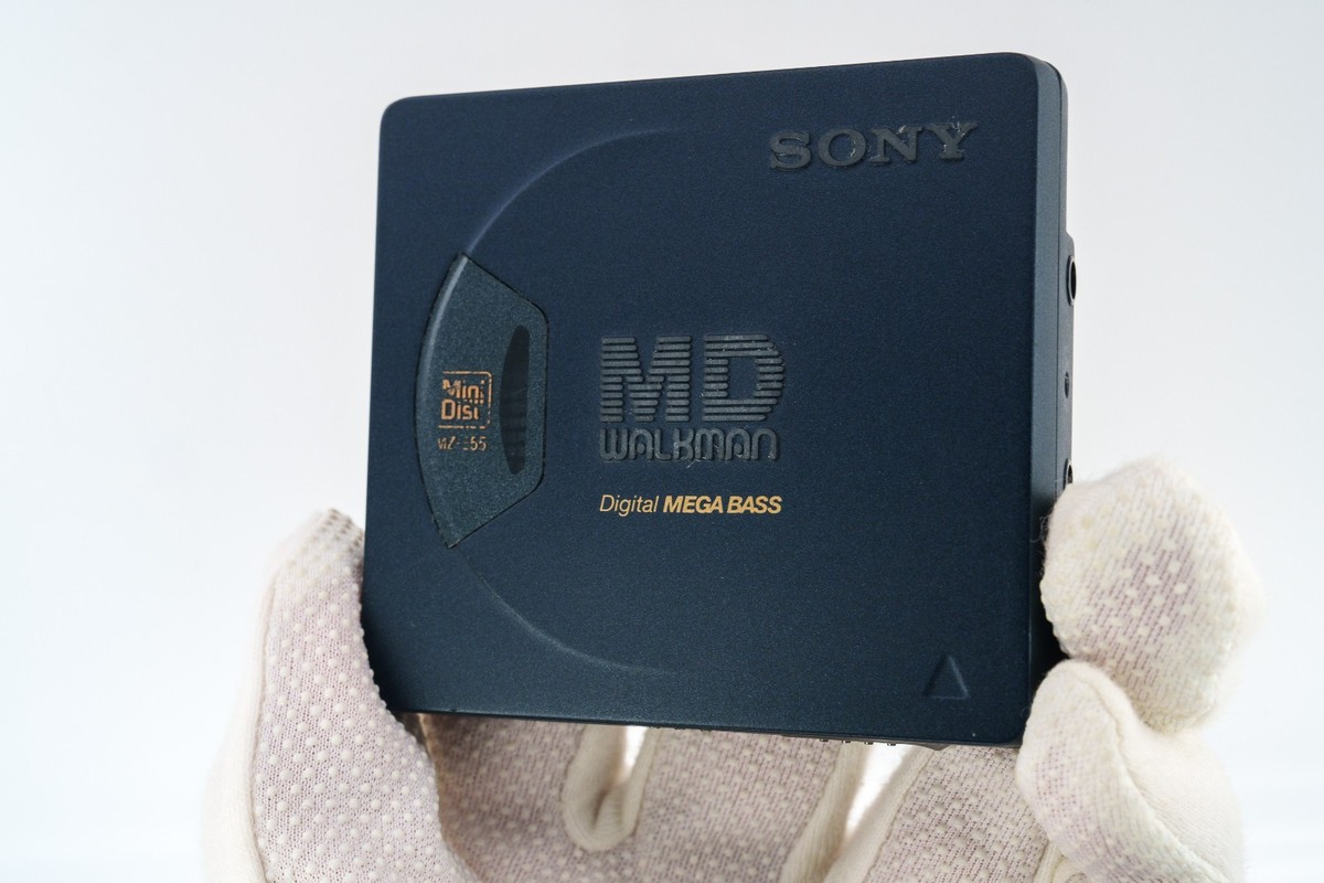 Sony MZ-E55 MD Minidisc Walkman (Midnight Blue/Black) [26503