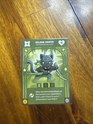 Solemn Swiper - Command Of Nature 2024 Convention Exclusive Promo Card