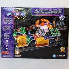 Elenco Snap Electronic Circuit Arcade Build And Play Game SCA200 Complete Set