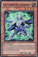 YuGiOh Lautloser Psi-Zauberer EXVC-DE025 Super Rare Excellent unl.