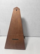 Vintage 1981 Seth Thomas Metronome De Maelzel Music Timer