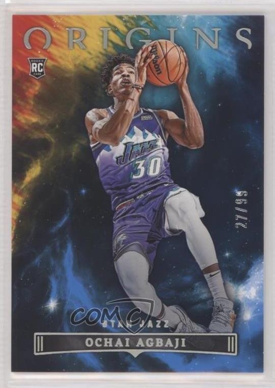 2022-23 Panini Origins Blue 27/99 Ochai Agbaji #66 Rookie RC