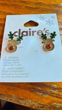 Claire's Earrings - Reindeer