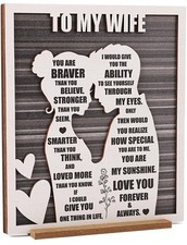 Gift for Wife from Husband, Wedding Anniversary Romantic Gifts for Her, Birthday