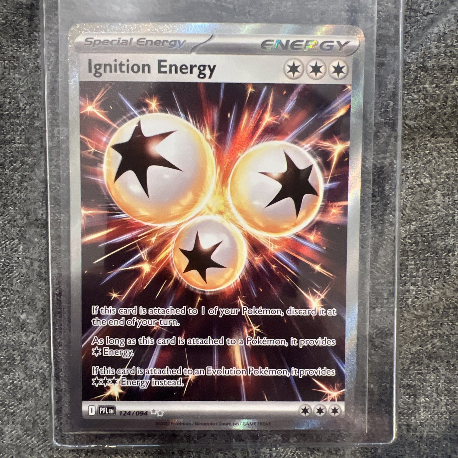 Ignition Energy Ultra Rare ME02: Phantasmal Flames 124/094 LP