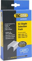 Tacwise 1095 Typ 53 / 6–10 Mm Verzinkte Heftklammern Multipack, 6000 StüCk