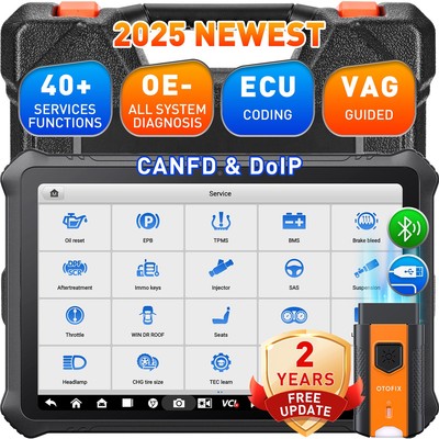 2025 OTOFIX D1 PROS Profi Auto OBD2 Diagnosegerät ALLE System ECU Codierung