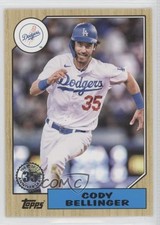 2022 Series 1 1987 Topps Baseball 35th Anniversary Cody Bellinger #T87-14 2k3