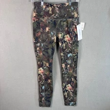 RBX Women's High Waist Full Length Leggings Size Medium Winter Garden NWT