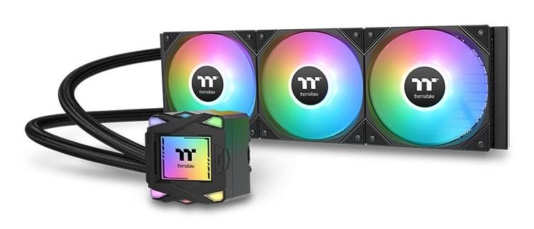 Thermaltake LA360 ARGB Motherboard Liquid cooling kit 12 cm Black 1 pc(s)