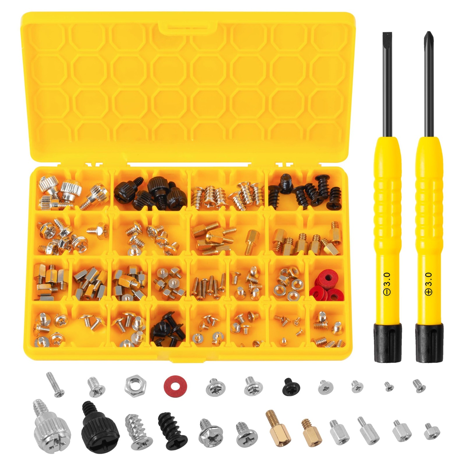M.2 NVMe SSD Standoff Screws Mounting Kit for PC Motherboard Laptop FROM USA