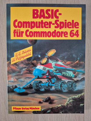   Commodore C64 / C128   Buch BASIC Computerspiele für C64  