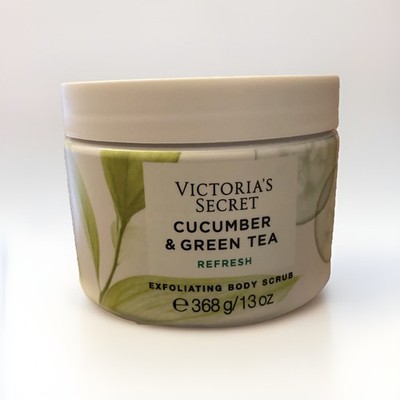 Victoria's Secret Exfoliating Body Scrub Cucumber & Green Tea Refresh  Full Size