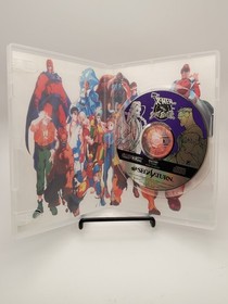 X-Men vs. Street Fighter (Sega Saturn, 1997, Japan, Repro Art+Case, Sold Loose)