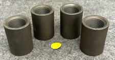 UNBRANDED FORGED CARBON STEEL PIPE COUPLING PIPE SIZE 1" A/SA105 LOT OF 4