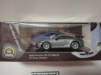 Para64 2025 Porsche 911 GT3 (992.2), GT Silber Metall (NP16)